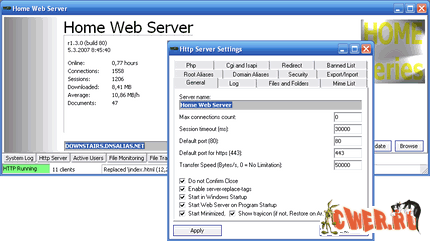 Home Web Server 