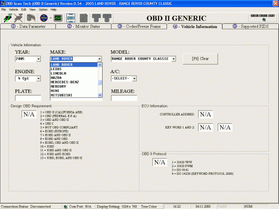 OBD Scan Tech 1.54