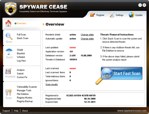 Portable Spyware Cease 4.0