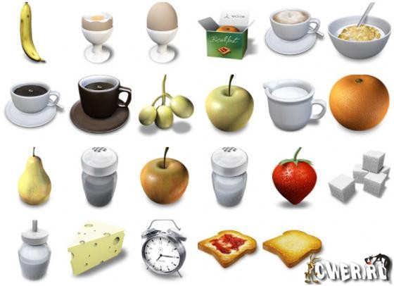 Breakfast Icons