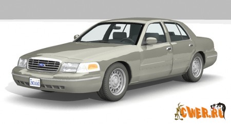 Ford Crown Victoria 3d model