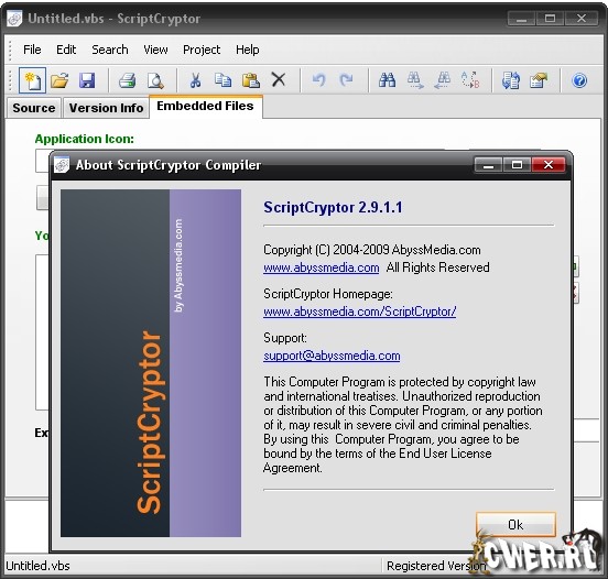 Abyssmedia ScriptCryptor Compiler 2.9.1.1