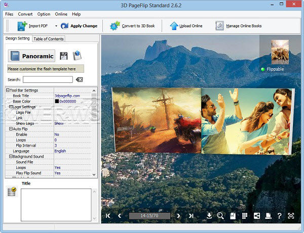 3D PageFlip Standard 2.6.2