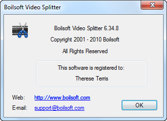 Boilsoft Video Splitter