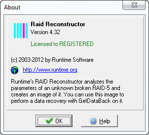 Runtime Raid Reconstructor