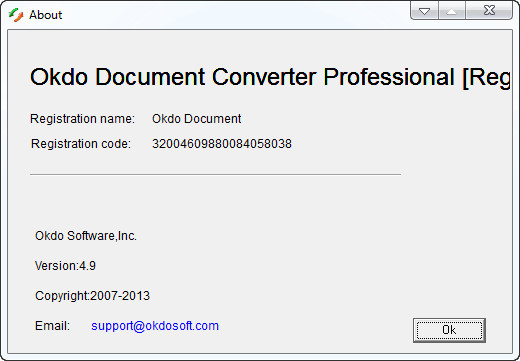 Okdo Document Converter Professional