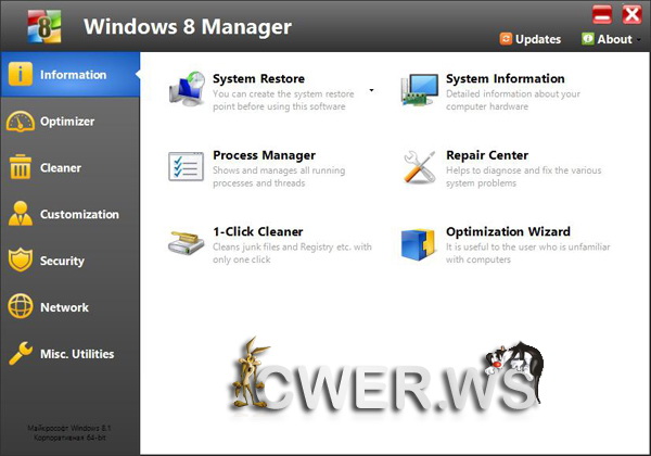 Windows 8 Manager