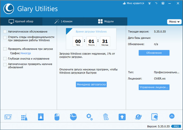 Glary Utilities Pro