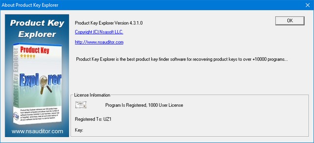 Nsasoft Product Key Explorer