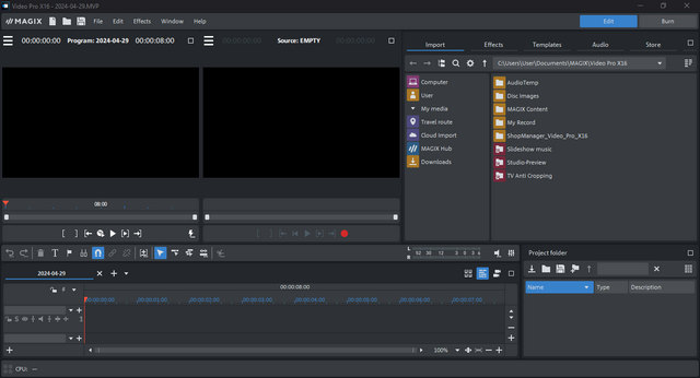 MAGIX Video Pro X16