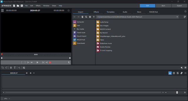 MAGIX Movie Studio