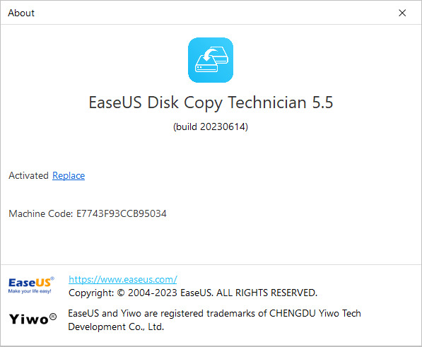 EaseUS Disk Copy