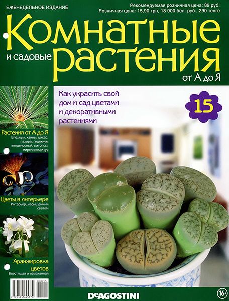 Комнатные и садовые растения от А до Я №15 2014