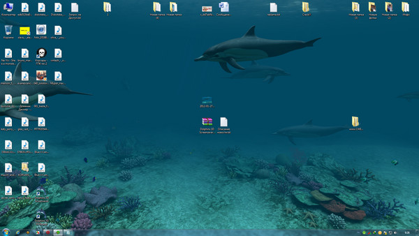 Dolphins 3D Screensaver and Animated Wallpaper