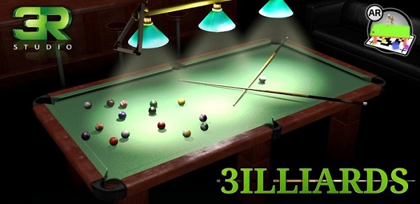 3D Pool game - 3ILLIARDS (2013)