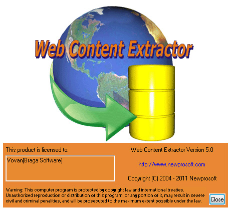 Web Content Extractor