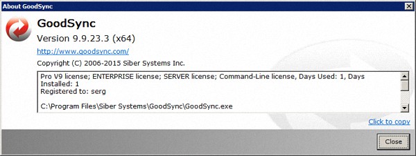 GoodSync Enterprise 9.9.23