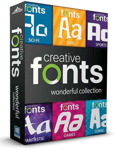 Summitsoft Wonderful Fonts Collection 2022