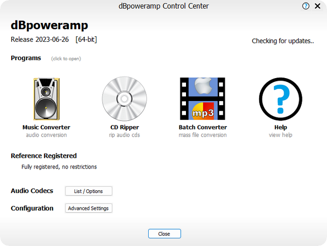 dBpoweramp Music Converter 2023.06.26 Reference + Portable