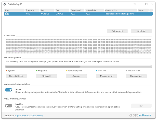 O&O Defrag Professional 27