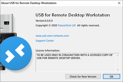 FabulaTech USB for Remote Desktop 6.0.6