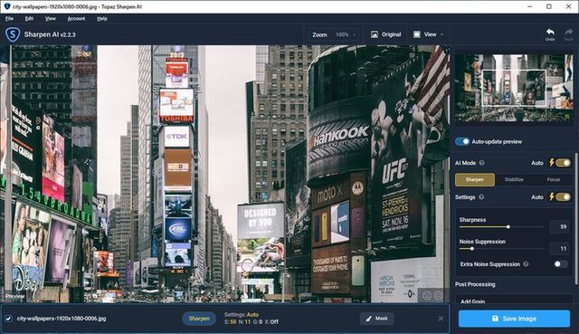 Topaz Sharpen AI 2.2.3