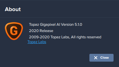 Topaz Gigapixel AI 5.1.0