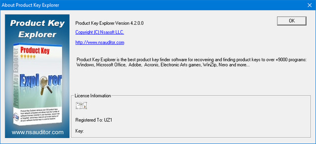 Nsasoft Product Key Explorer 4.2.0.0 + Portable