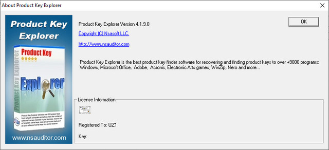 Nsasoft Product Key Explorer 4.1.9.0 + Portable