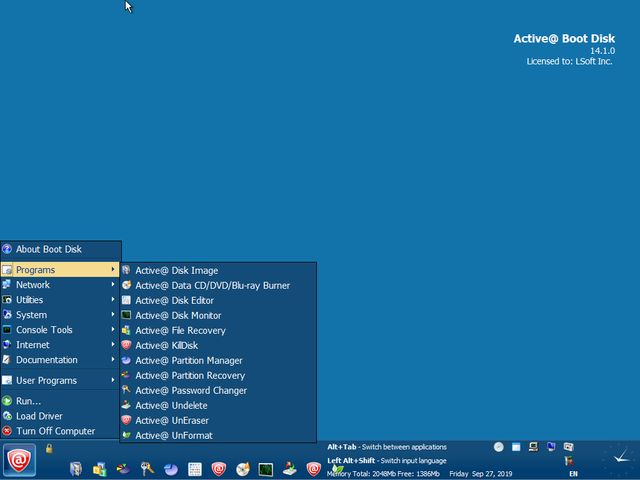 Active Boot Disk 14.1.0