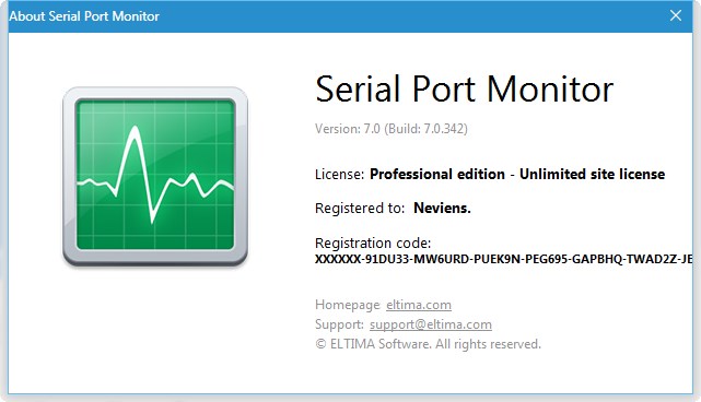 Eltima Serial Port Monitor Pro 7.0.342