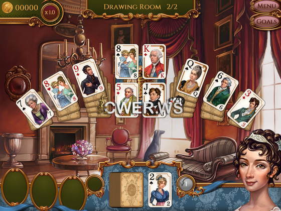 скриншот игры Regency Solitaire