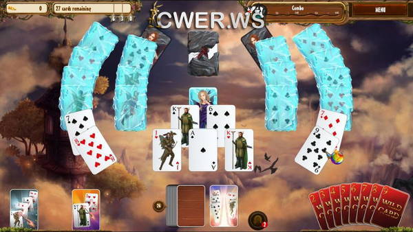 скриншот игры Fantasy Quest Solitaire