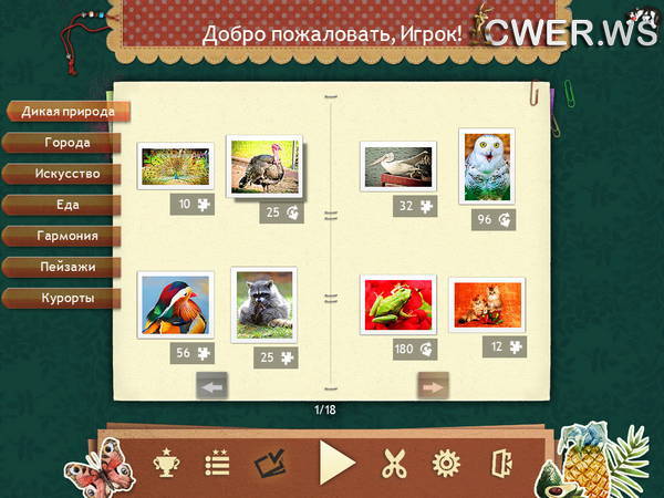 скриншот игры 1001 пазл. Планета Земля 7