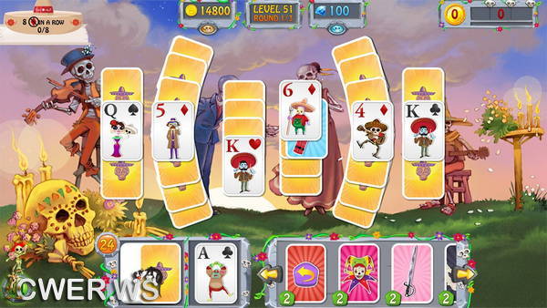 скриншот игры Day of the Dead: Solitaire Collection