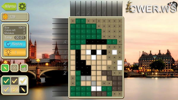 скриншот игры Around The World Mosaics