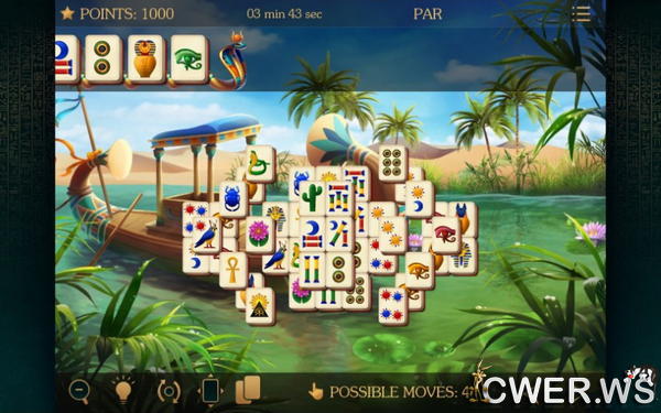 скриншот игры Art Mahjong Egypt: New Worlds