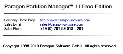 Paragon Partition Manager