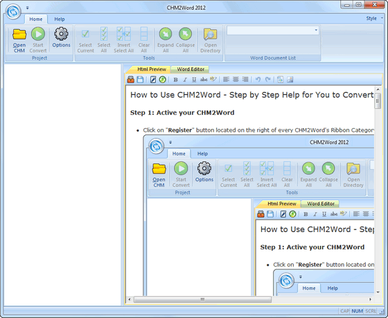 CHM2Word 2012