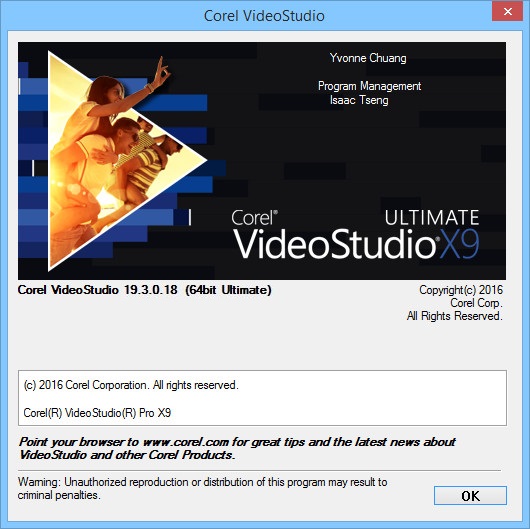 Corel VideoStudio Ultimate X9