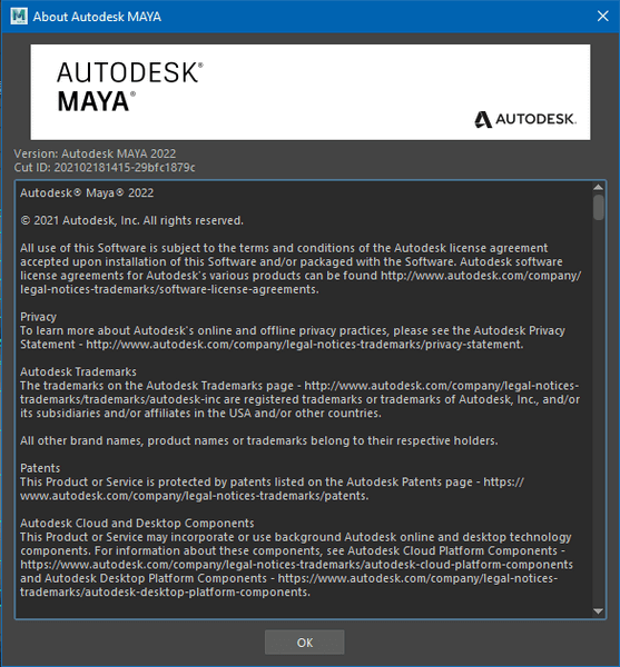 Autodesk Maya 2022