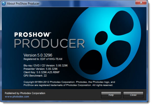 Photodex ProShow Producer 5.0.3296