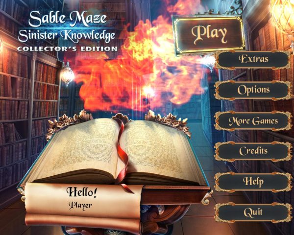 Sable Maze 6: Sinister Knowledge Collectors Edition