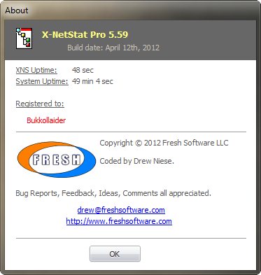 X-NetStat Professional 5.59