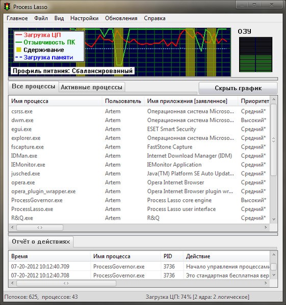 Process Lasso Pro 5