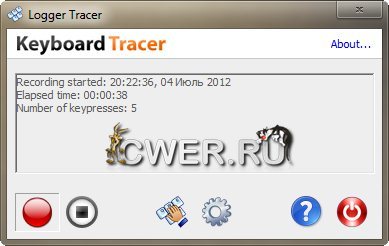 Keyboard Tracer