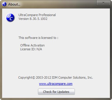 UltraCompare Professional 8.30.5.1002