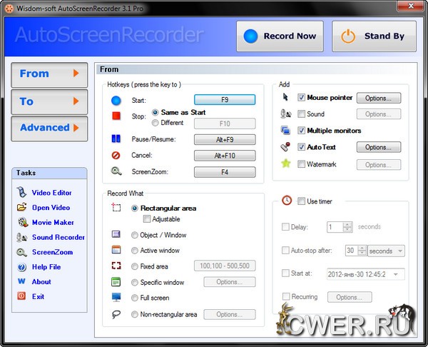 AutoScreenRecorder Pro