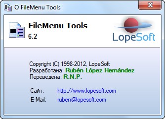 FileMenu Tools