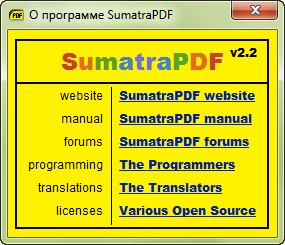 Sumatra PDF